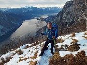 Anello del Monte San Martino e Corna di Medale, sentinelle della città di Lecco, il 24 gennaio 2015 - FOTOGALLERY